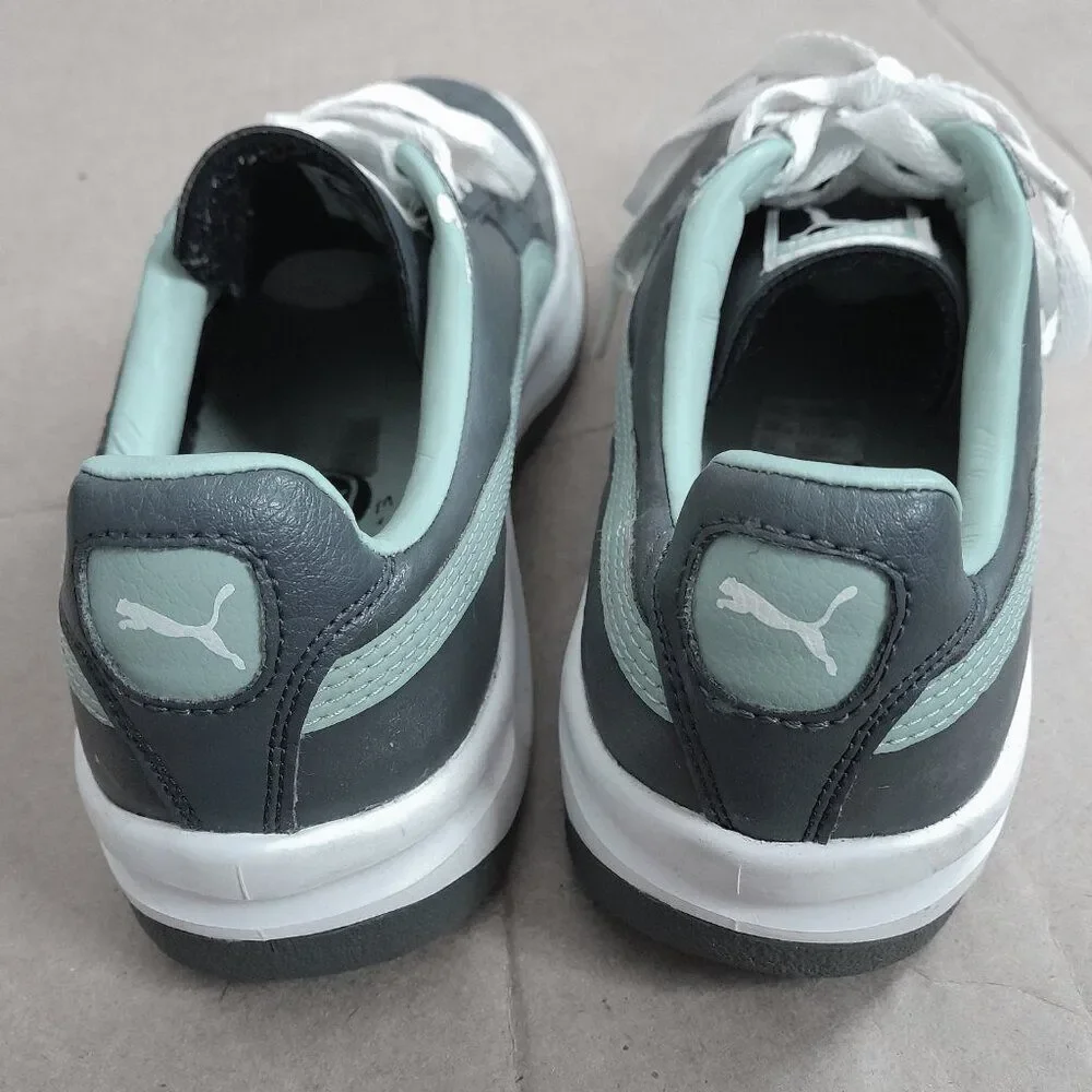 Puma GV Special Women's Sneakers Athletic Shoes Tennis Gray Green Retro 8 Size 6